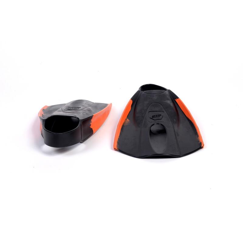 SRIP - Aletas Smoke - Aletas Bodysurf y Bodyboard - Negro / Naranja