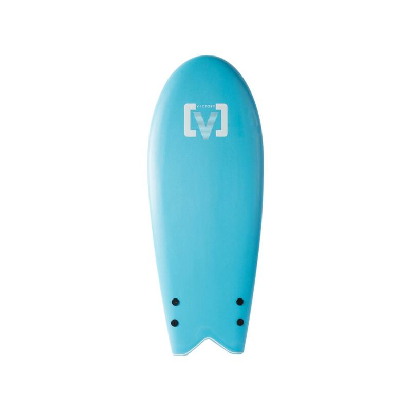 EPS Softboard - Planche de surf en Mousse - Torpedo 4'7 - Sky Blue