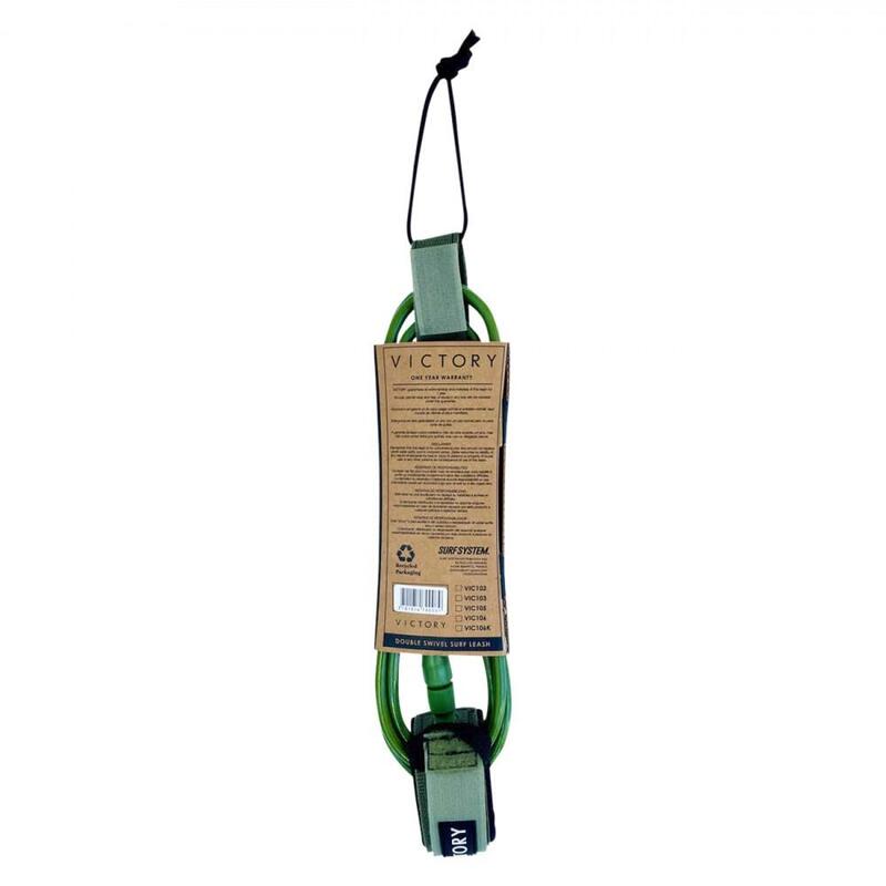 Longboard Leash Regular 9' - Mat Green