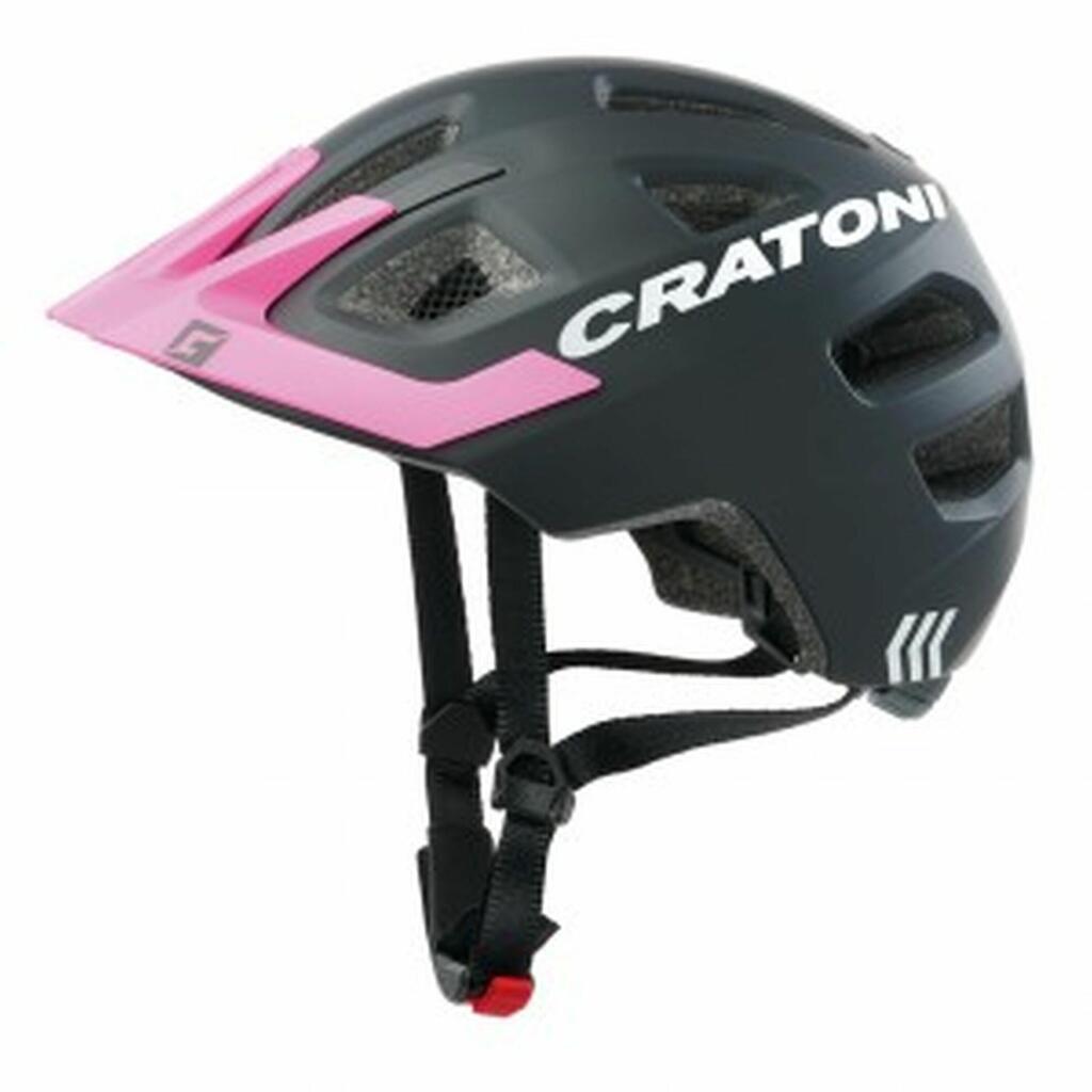 Cratoni Maxster Pro Black-Pink Matt XS-S Bike Helmet