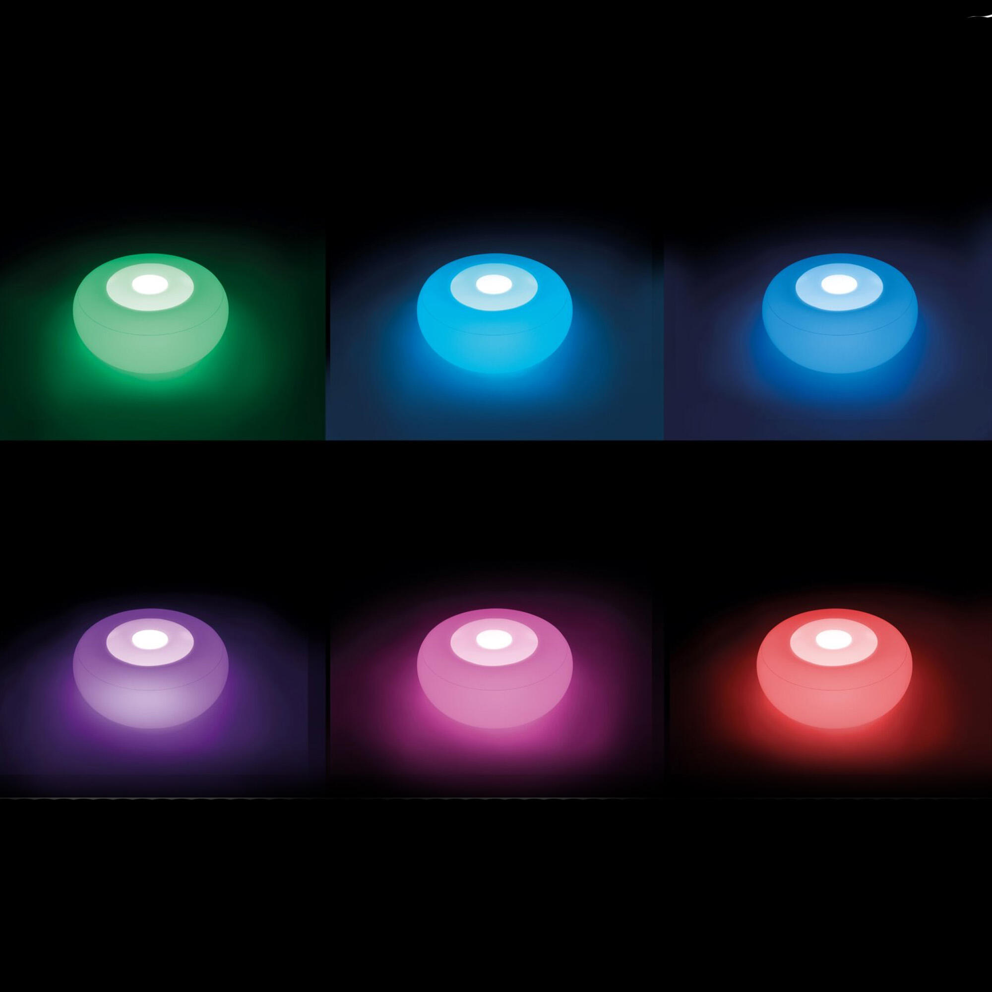 Intex opblaasbare LED poef 5/6