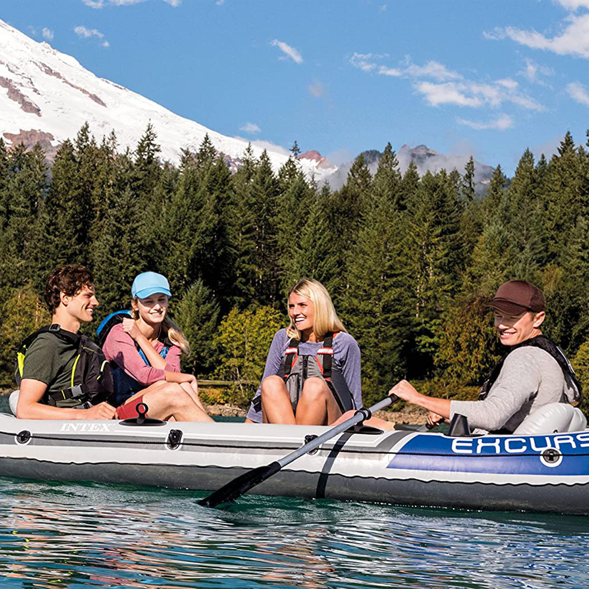 Bateau pneumatique Intex Excursion 4 4/7