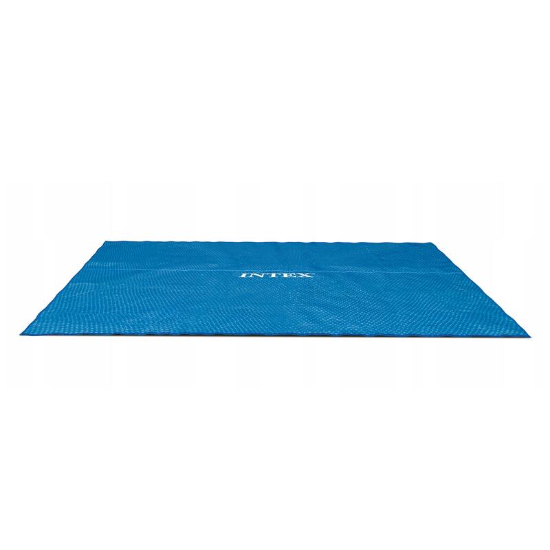 INTEX Couverture solaire de piscine Bleu 716x346 cm Polyéthylène