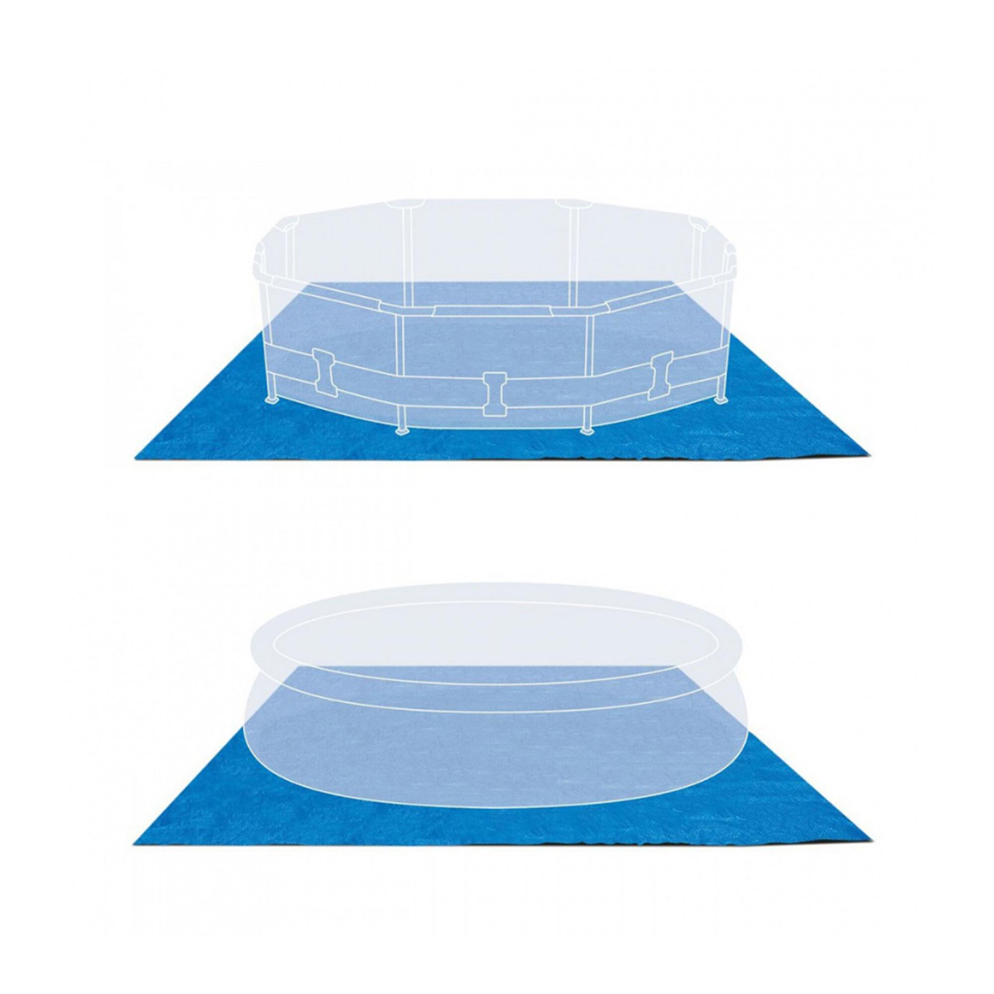 INTEX Tapis carré de sol pour piscine 472 x 472 cm 28048 4/5