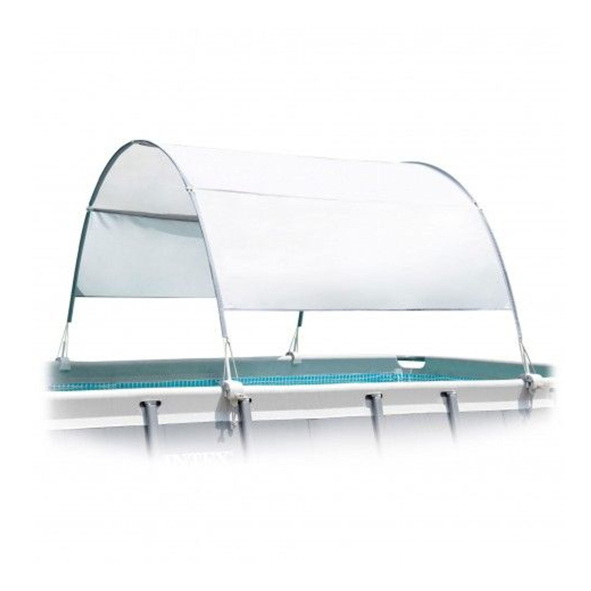 Toldo piscinas tubulares con protección UV+50 INTEX 2/7