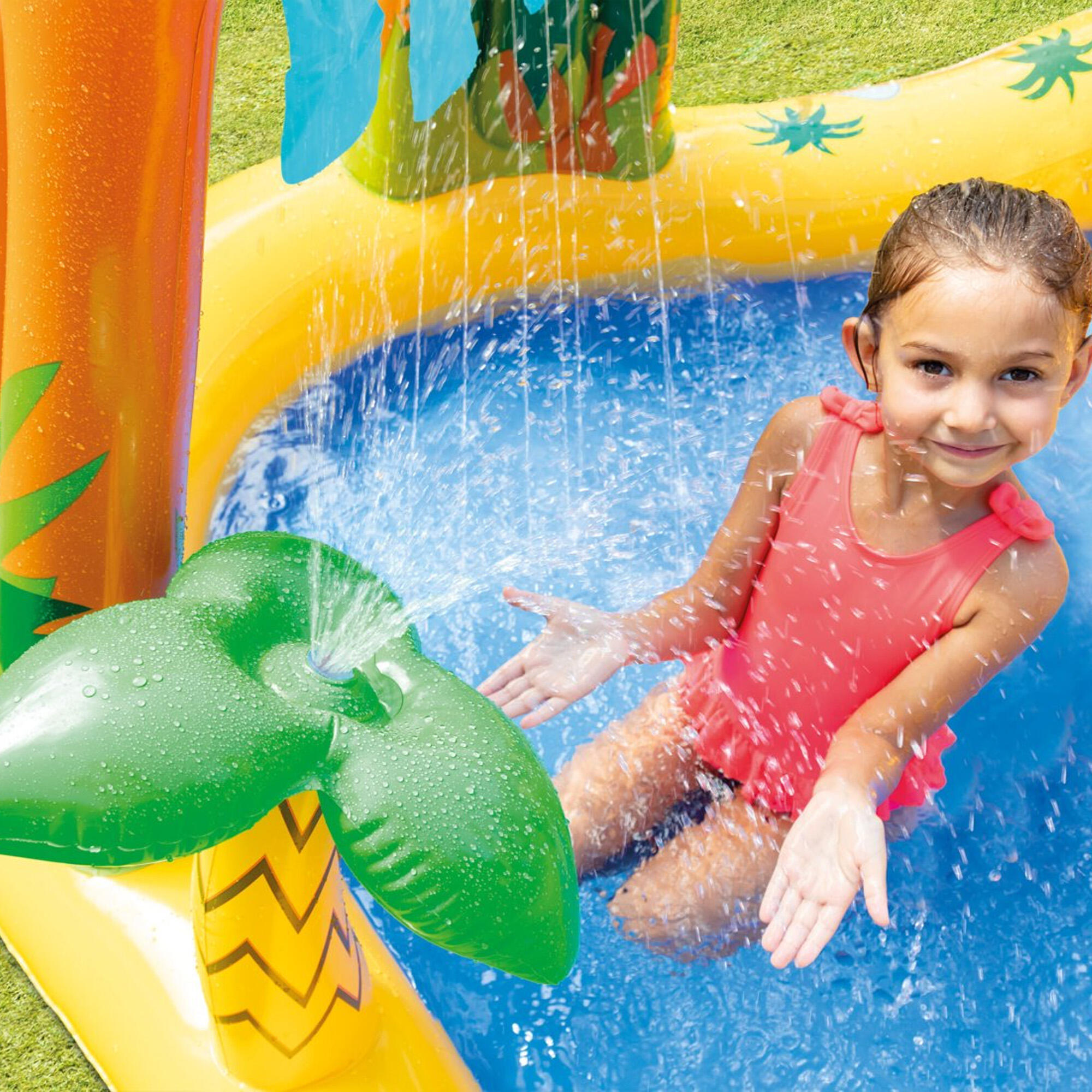 Intex Piscina insuflável Dinosaur Play Center 249x191x109 cm 57444NP 5/7