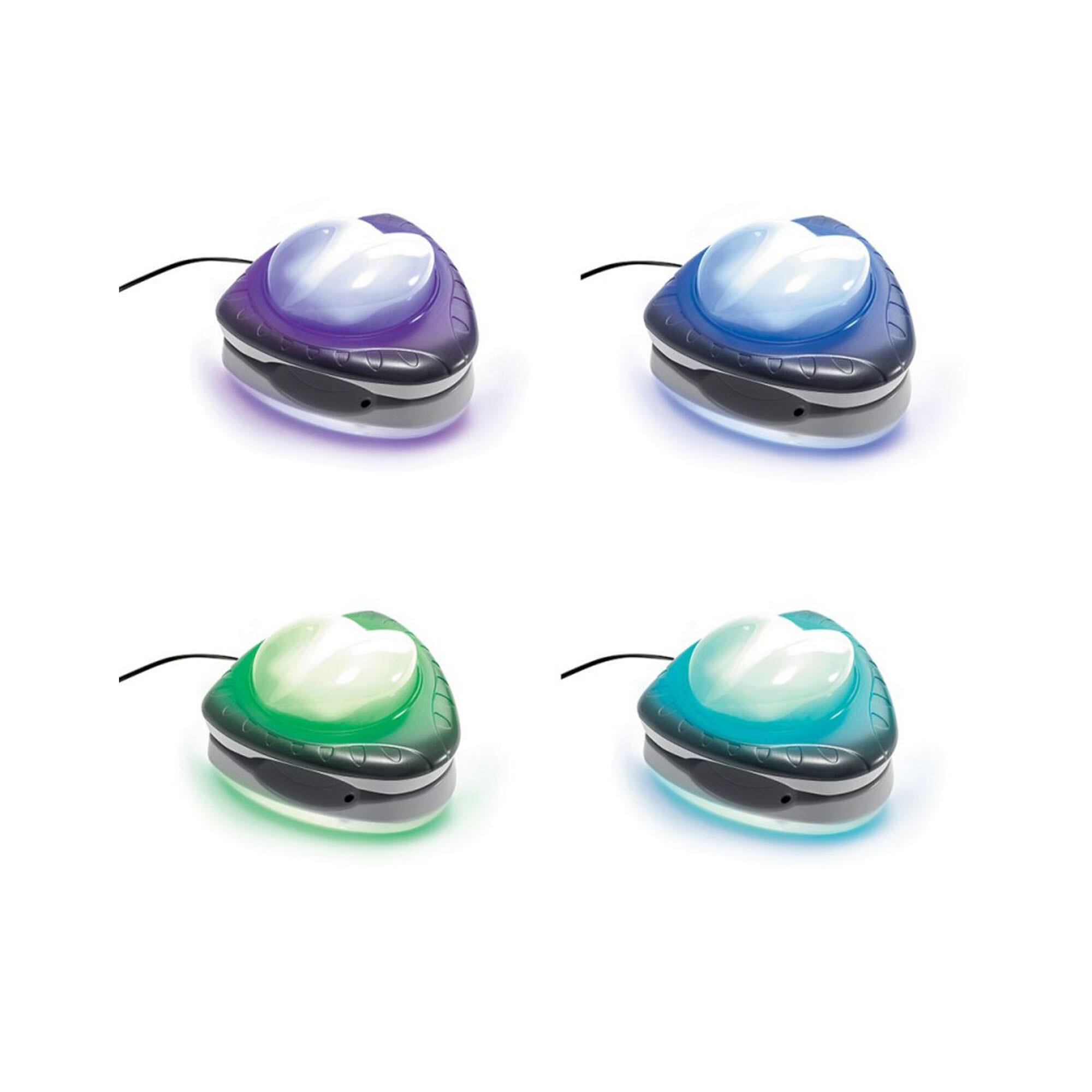 Luzes led magnética 5 cores para piscinas Intex 3/7