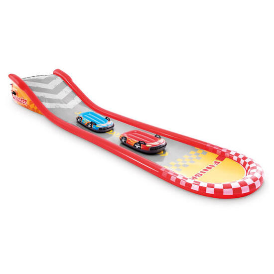 Intex 57167NP - Scivolo Gonfiabile Racing Fun 561x190x76 cm