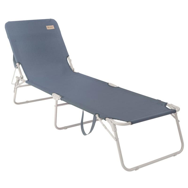 Outwell Chaise longue pliable Tenby Bleu ocÃ©an