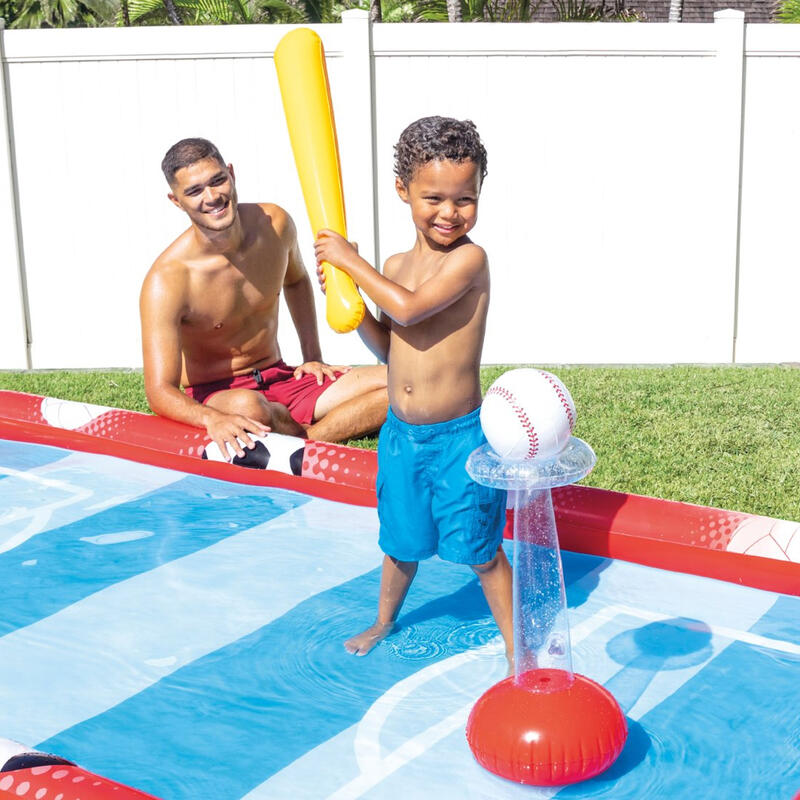 Piscina para crianças: Parque de jogo insuflável multiddesportivo INTEX