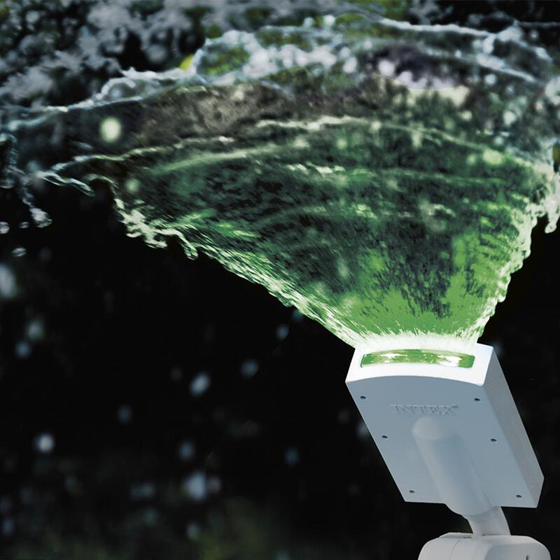 Intex Wasserbrunnen mit LED-Beleuchtung - Mehrfarbig