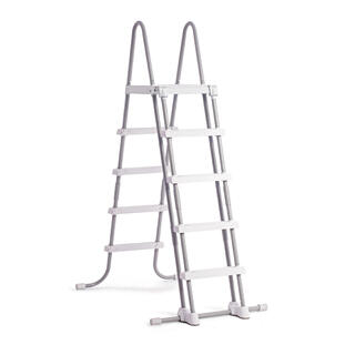 INTEX Intex 28077 - Scaletta Deluxe per Piscina, gradini removibili, 132 cm