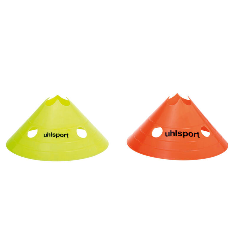 Lot de 40 cônes d'entraînement multimarqueurs Uhlsport