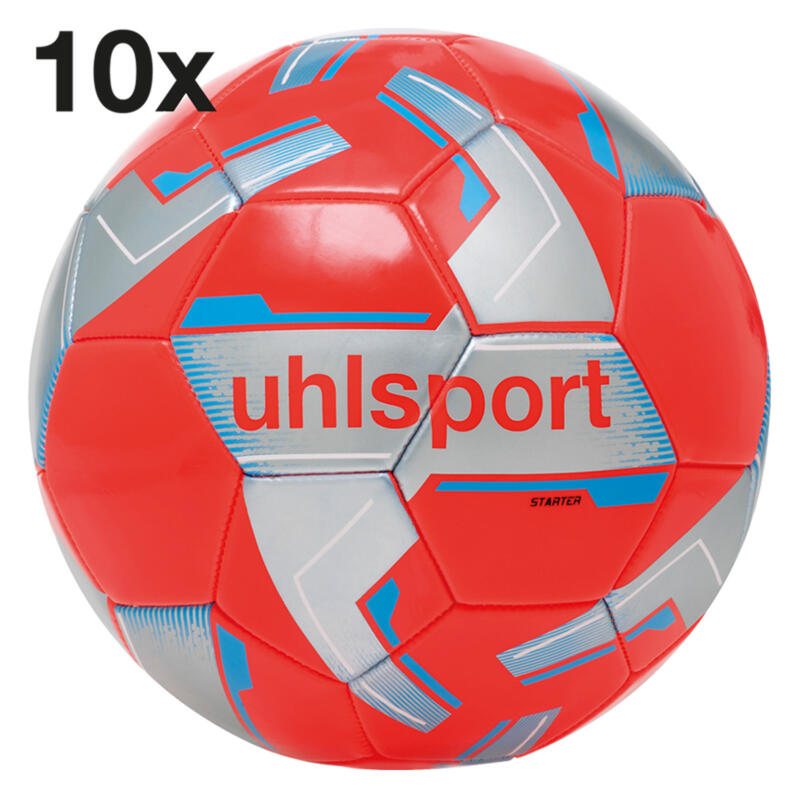 Los von 4 x 10 Fußbälle Uhlsport Starter