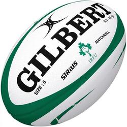 Ballon de Rugby Gilbert Officiel Match Sirius Equipe Irlande