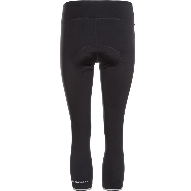 Radhose Juvel W 3/4 Biken/Radsport Damen Black Atmungsaktiv ENDURANCE