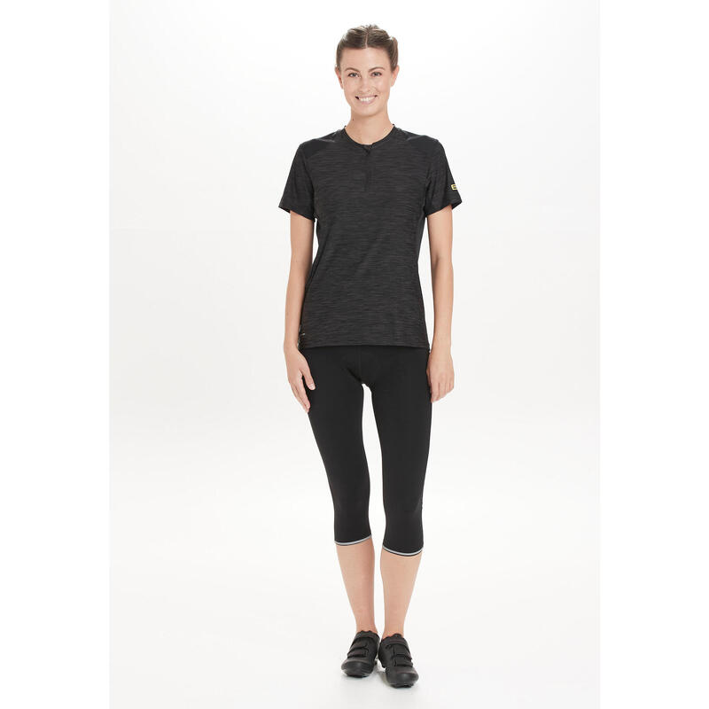 Radhose Juvel W 3/4 Biken/Radsport Damen Black Atmungsaktiv ENDURANCE