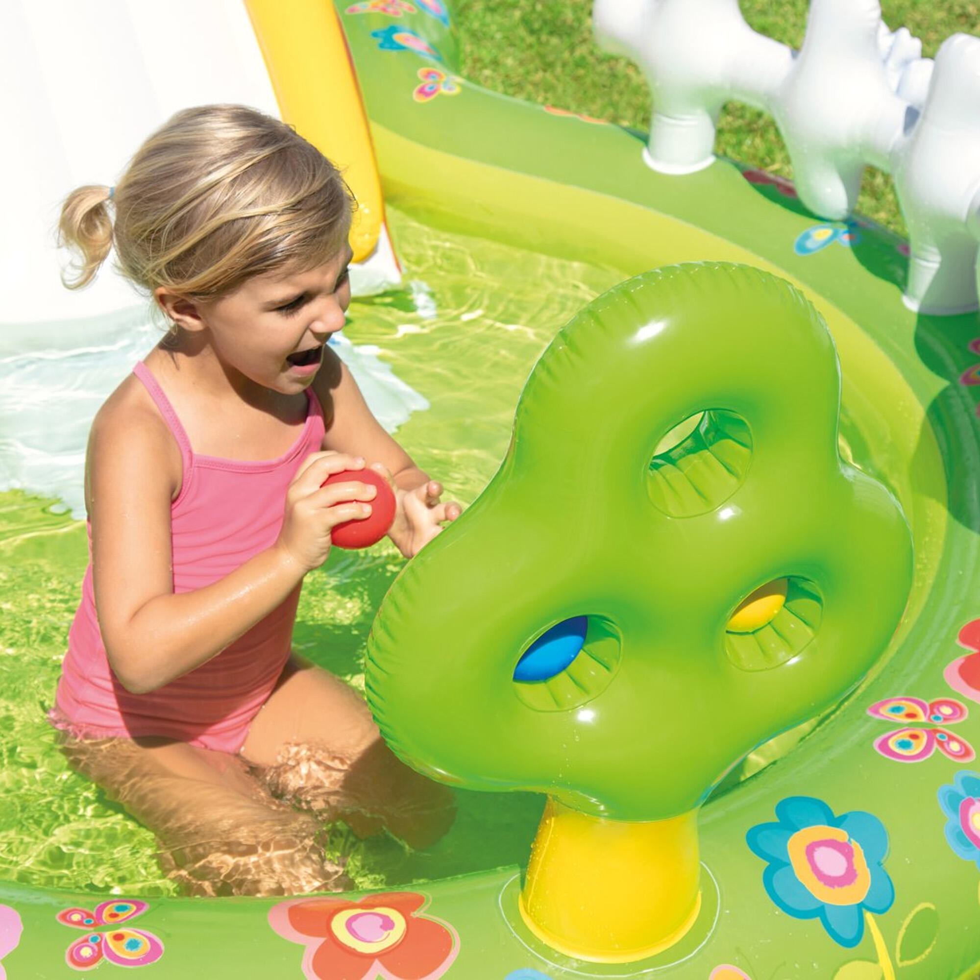 290 x 180 x 104 cm Intex Speelzwembad My Garden Play Center Spray 3/6