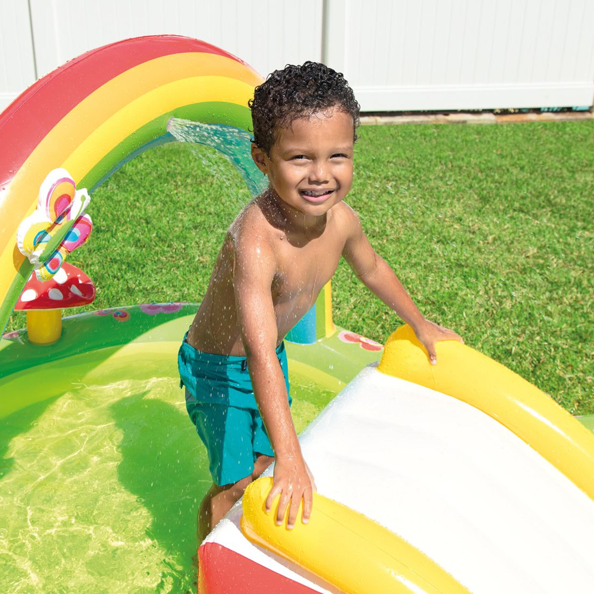 290 x 180 x 104 cm Intex Speelzwembad My Garden Play Center Spray 4/6