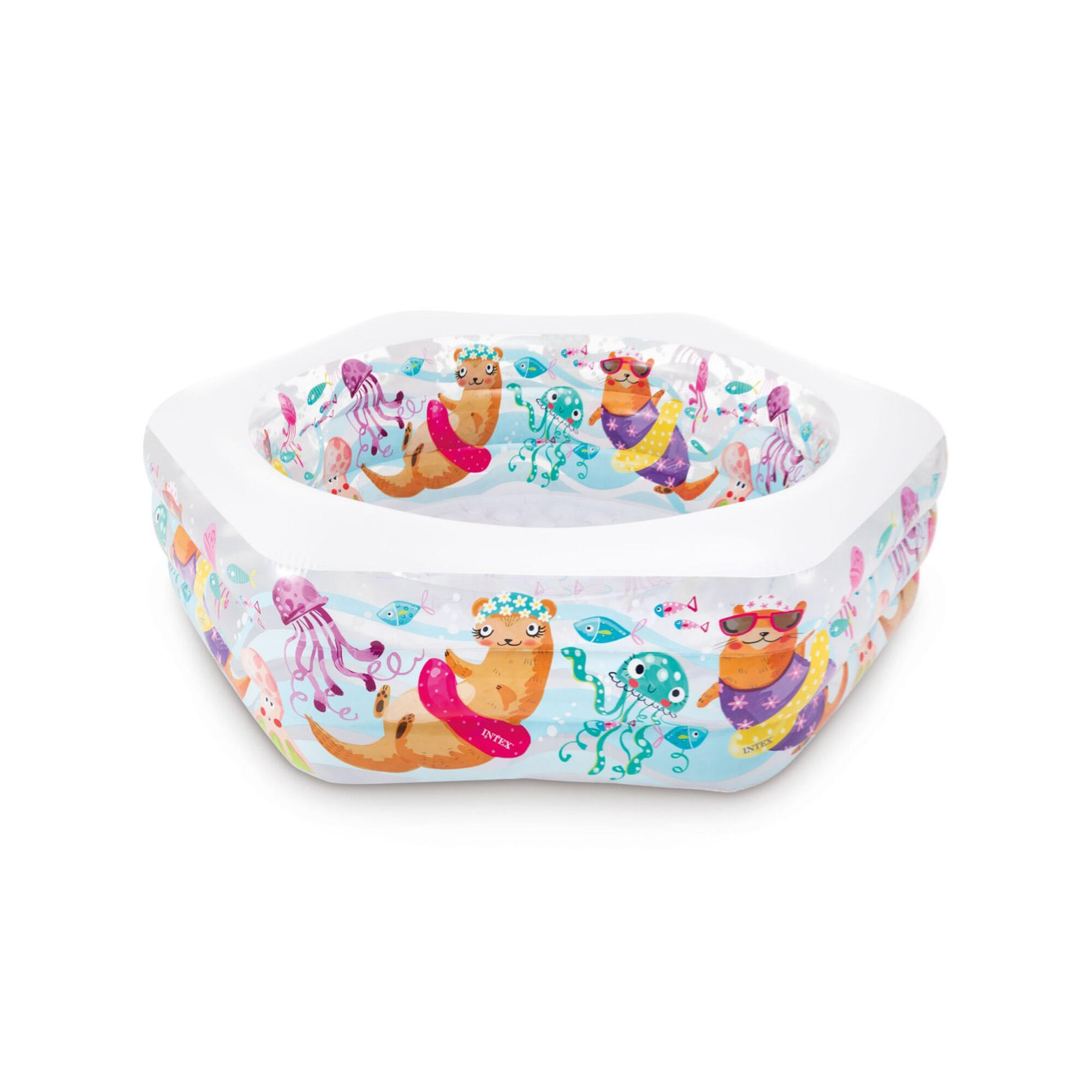 Piscina insuflável intex hexagonal 191x178x61 cm - 510 l