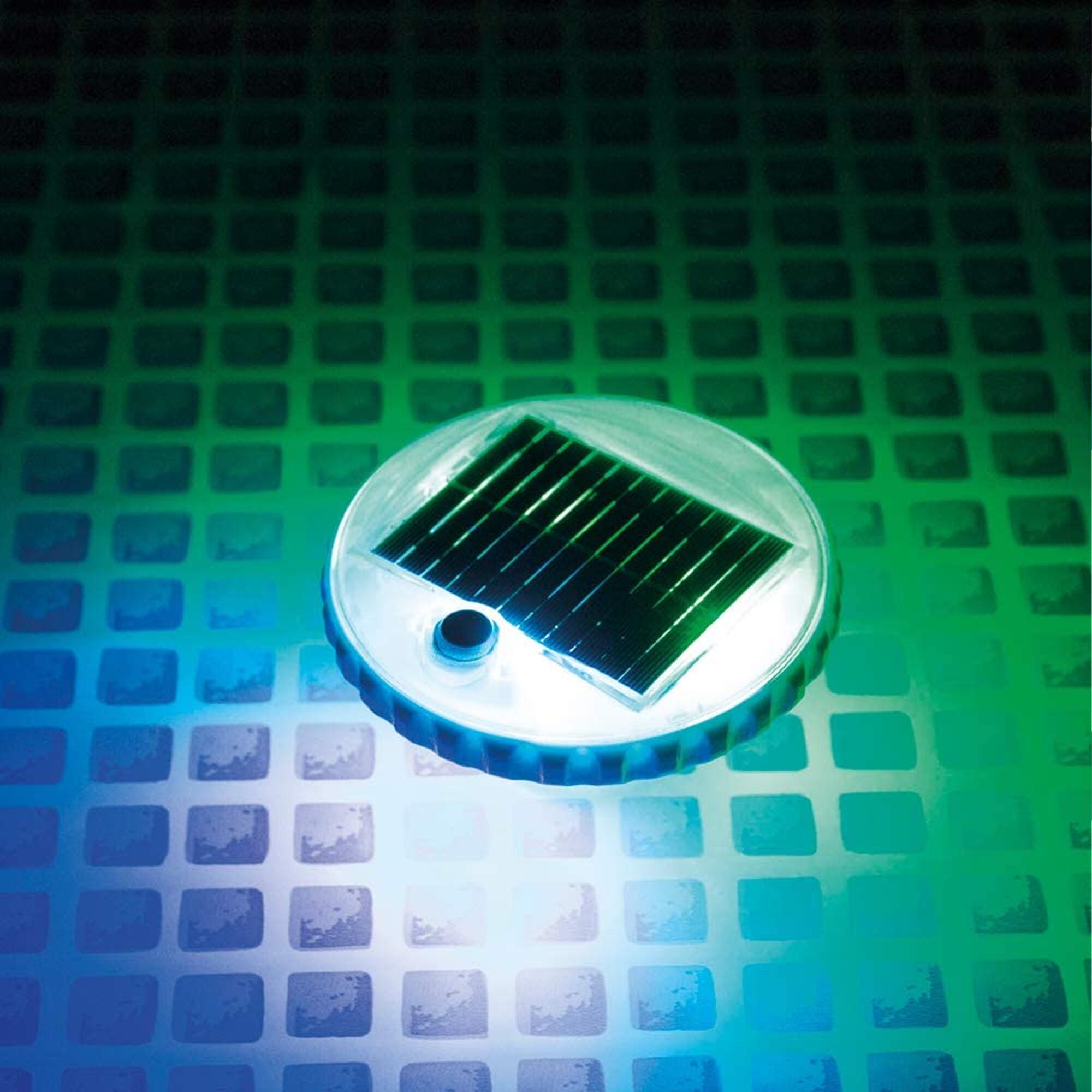 Luz led flotante de carga solar para piscinas Intex 4/5