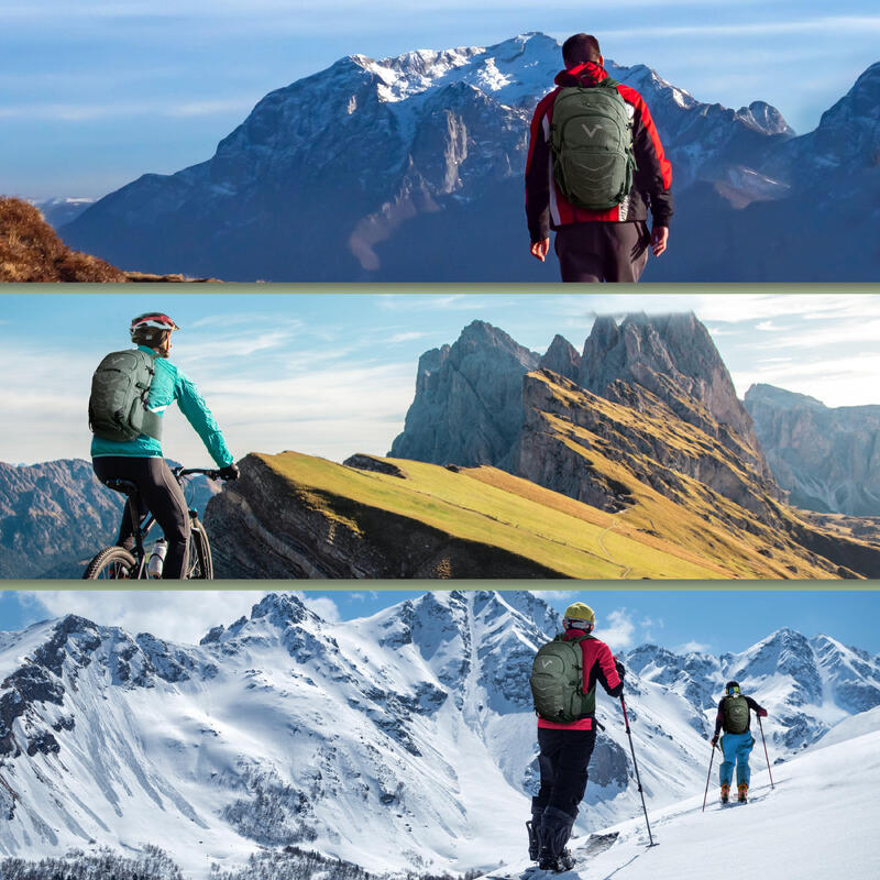 Zaino trekking e zaino montagna di alta qualità e riciclato - Explorer