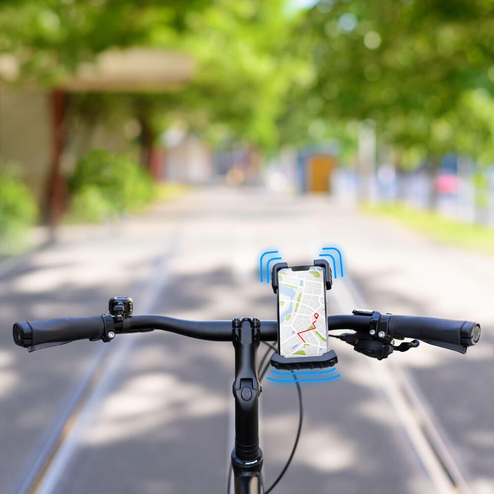 PhoneFix support de téléphone portable pour vélo à fixer sur le guidon VALKENTAL Decathlon