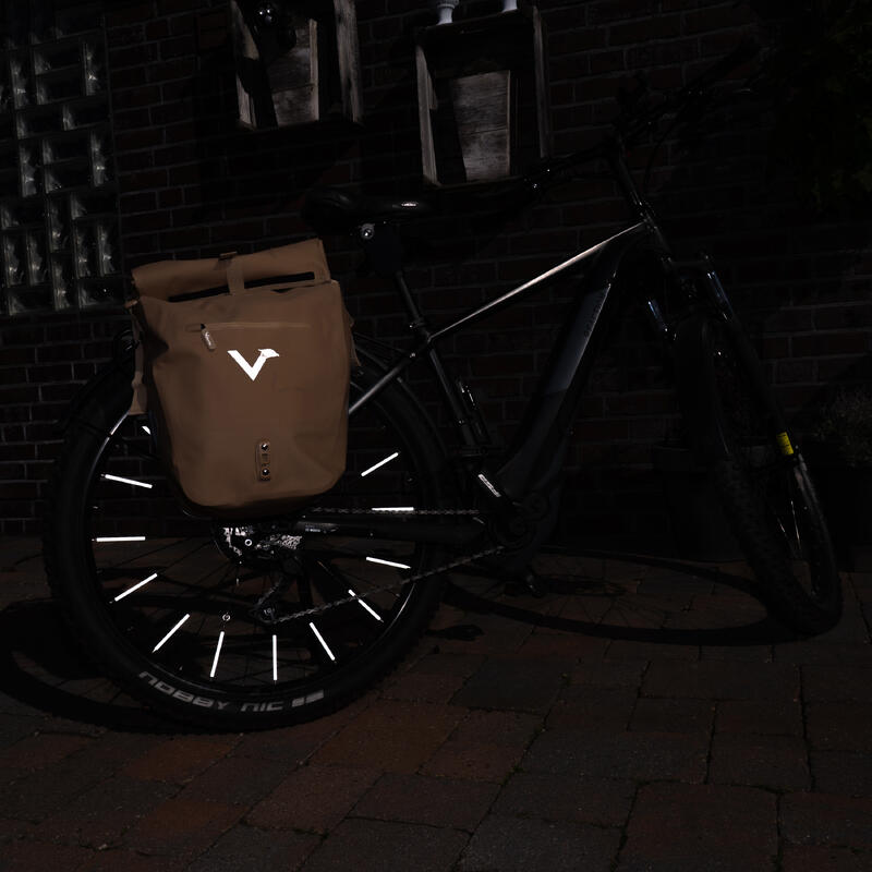 Reflectantes NightClips para bicicleta, válidos para radios - 36 piezas