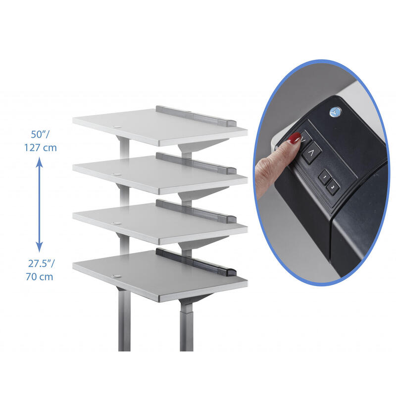 Loopband incl Bureau 182.9cm - TR5000-DT7 - Elektronisch Verstelbaar