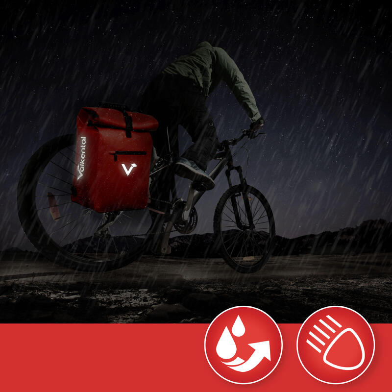 ValkOne 3in1 sacoche de vélo et sacoche arrière - parfaite pour ton quotidien!