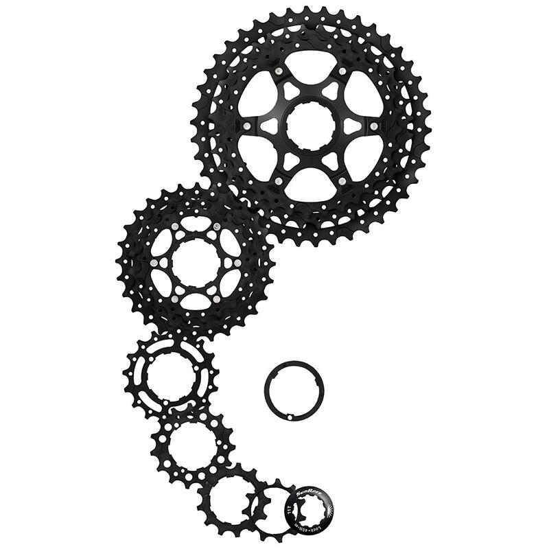 Cassette Csms3 10 Speed - 11-42T - Zwart