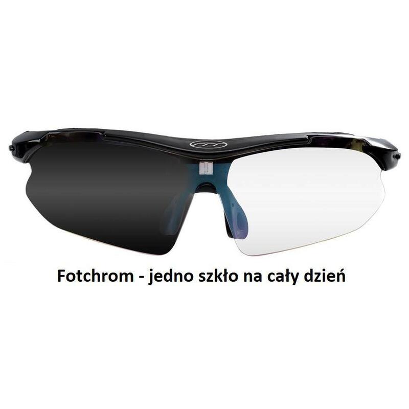 Fotochromowe okulary sportowe unisex madani SP0868