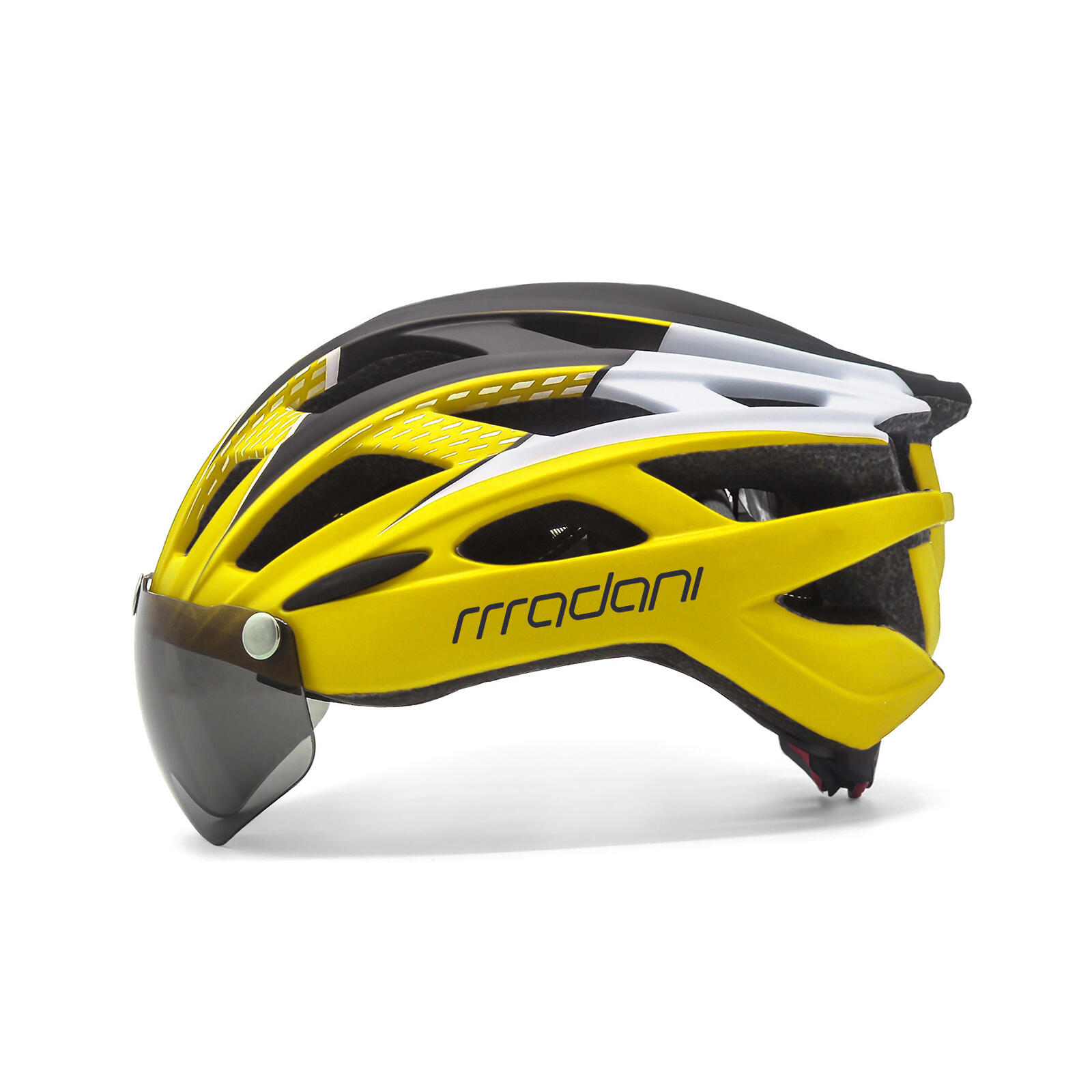 Kask rowerowy z szybą fotochromową madani HT19 4/5
