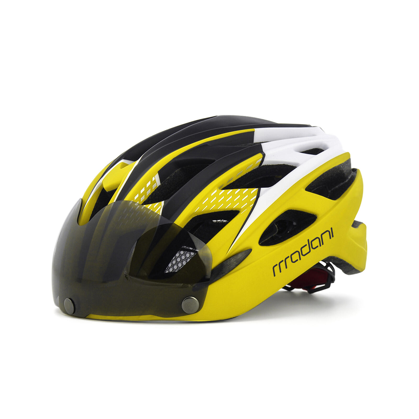 Kask rowerowy z szybą fotochromową madani HT19 2/5