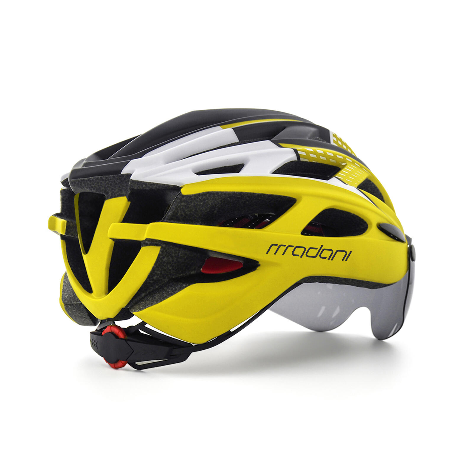 Kask rowerowy z szybą fotochromową madani HT19 3/5