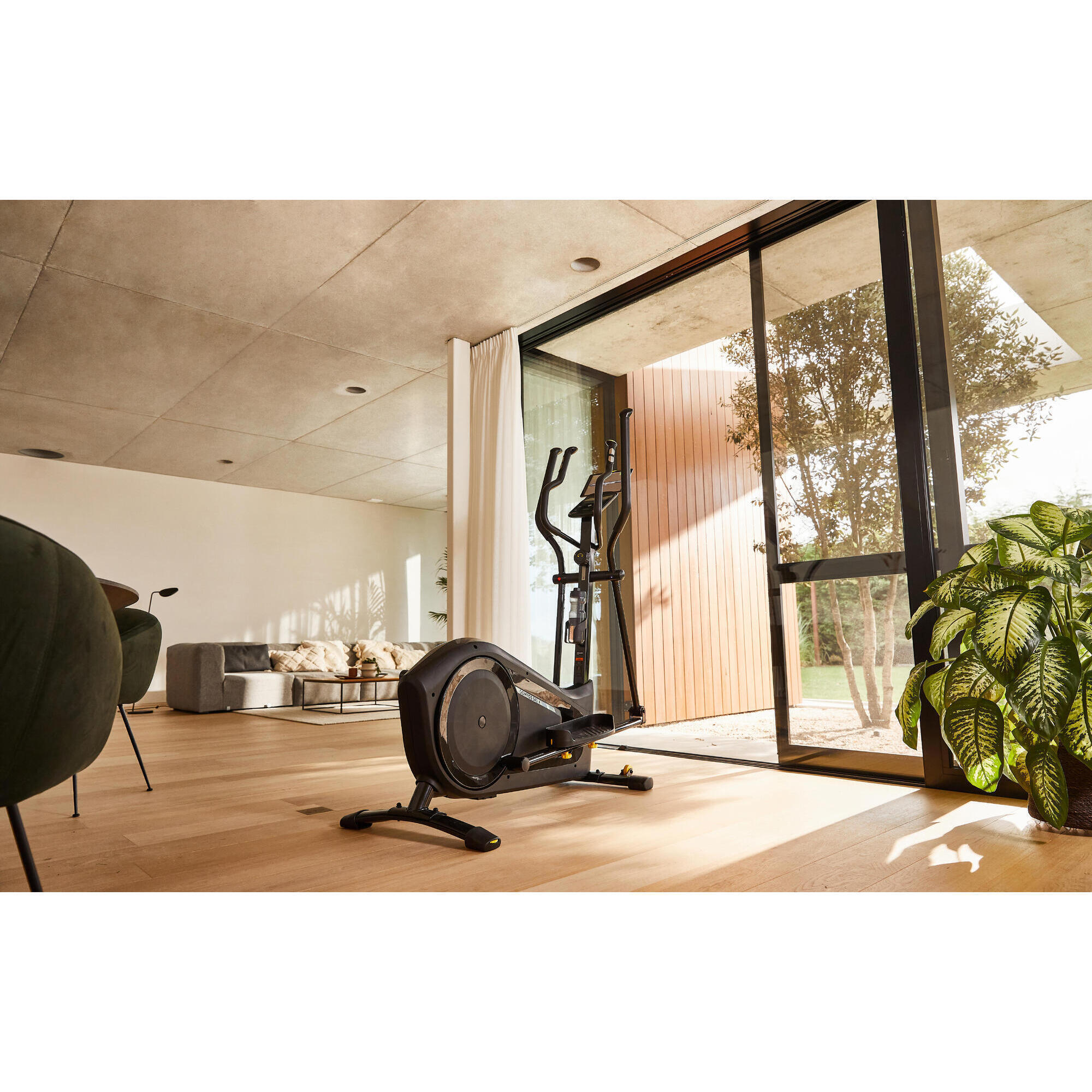 Tweedehands Crosstrainer EL540 zelfaandrijving interactief E-Connected Kinomap 4/5