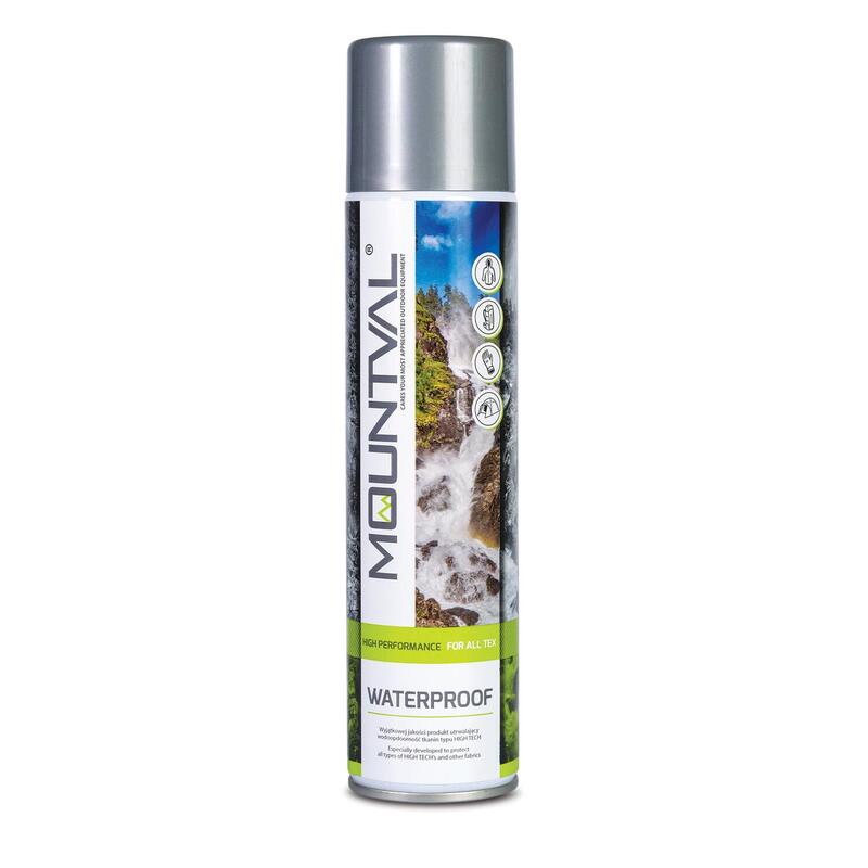 Spray wodoodporny do odzieży outdoorowej Mountval Waterproof 400 ml