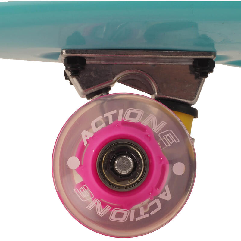 Penny board Portabil ABEC-7, PU, Aluminiu, Unicorn