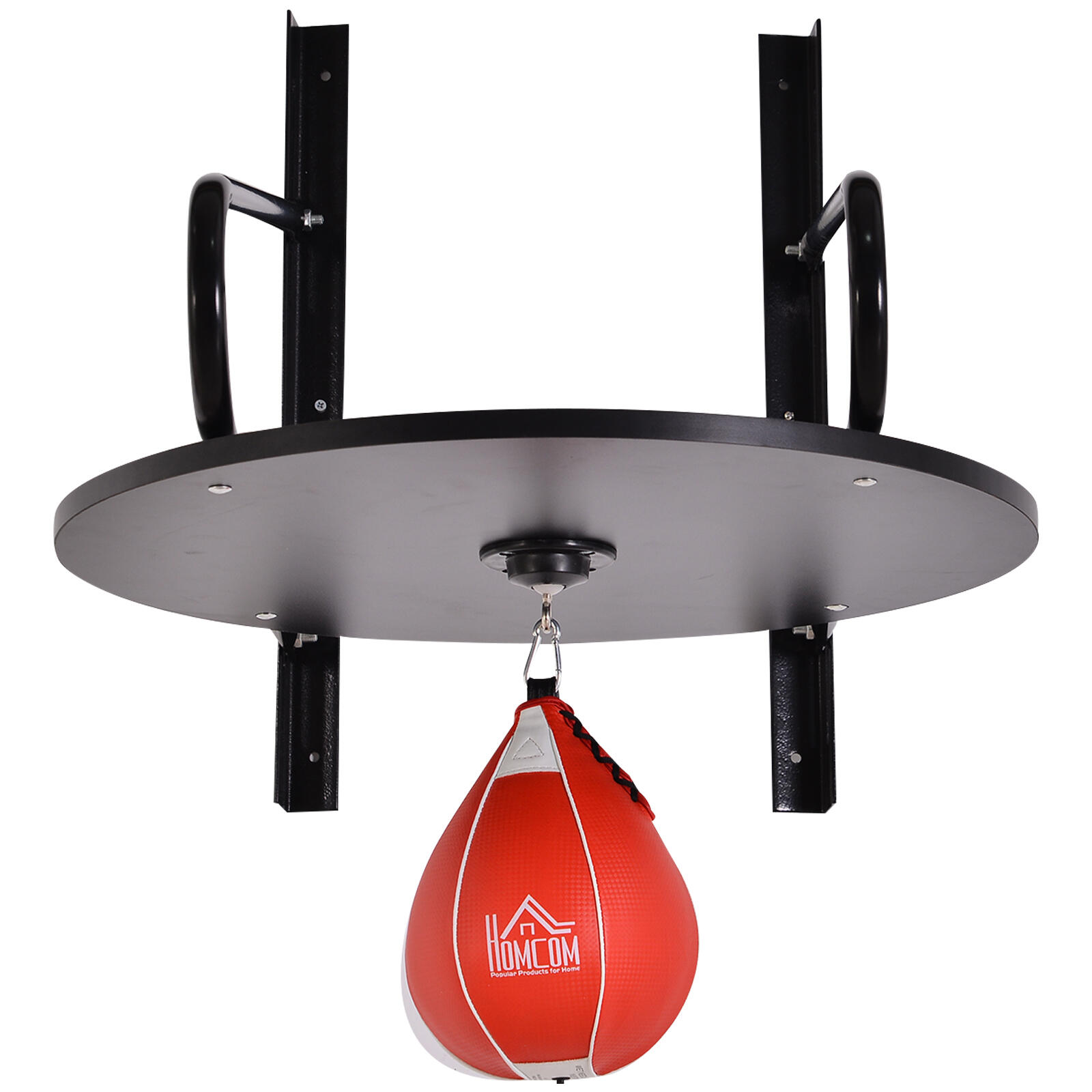 HOMCOM Sacco Boxe Pera Veloce con Piattaforma e Accessori Inclusi 3/5
