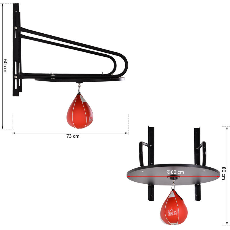 Homcom Sac de Box Forma Par Rapid cu Platforma si Accesorii Incluse