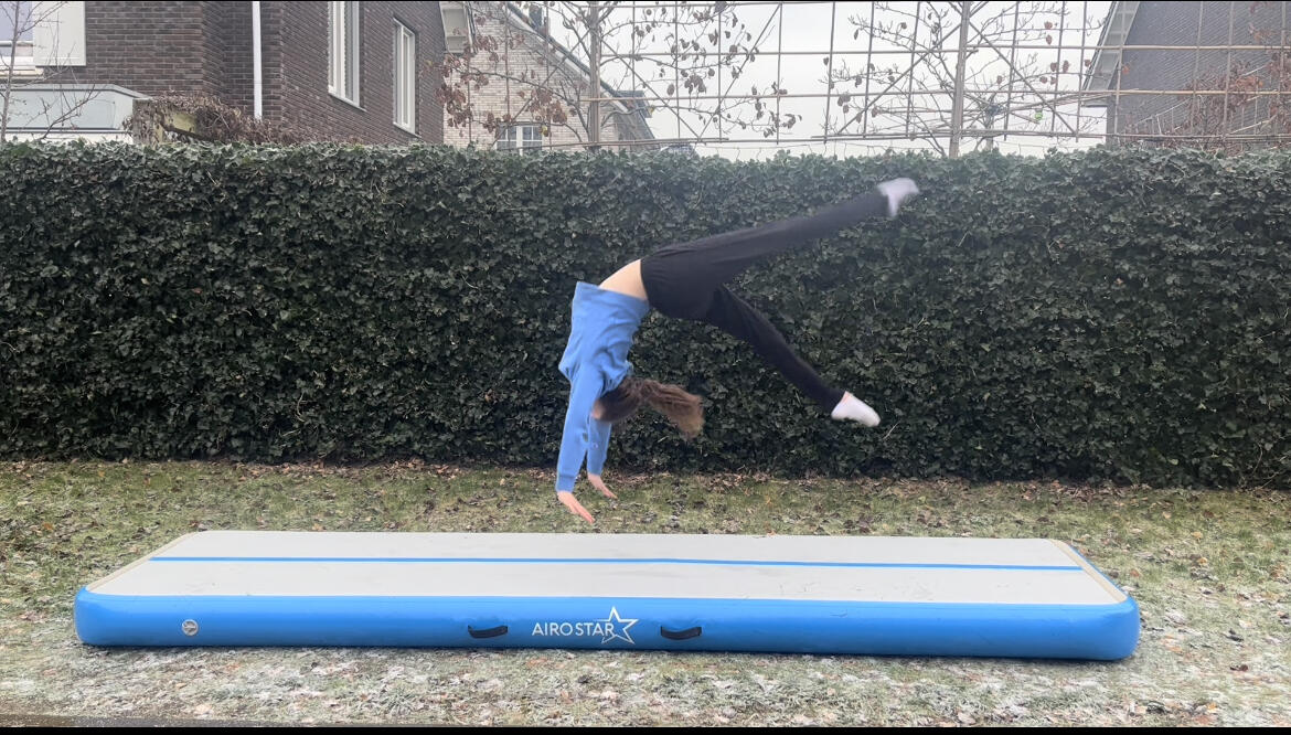 AirTrack PRO STAR™ AIROSTAR van AirTrack Factory 5x1x0.2M - Turnmat 4/4