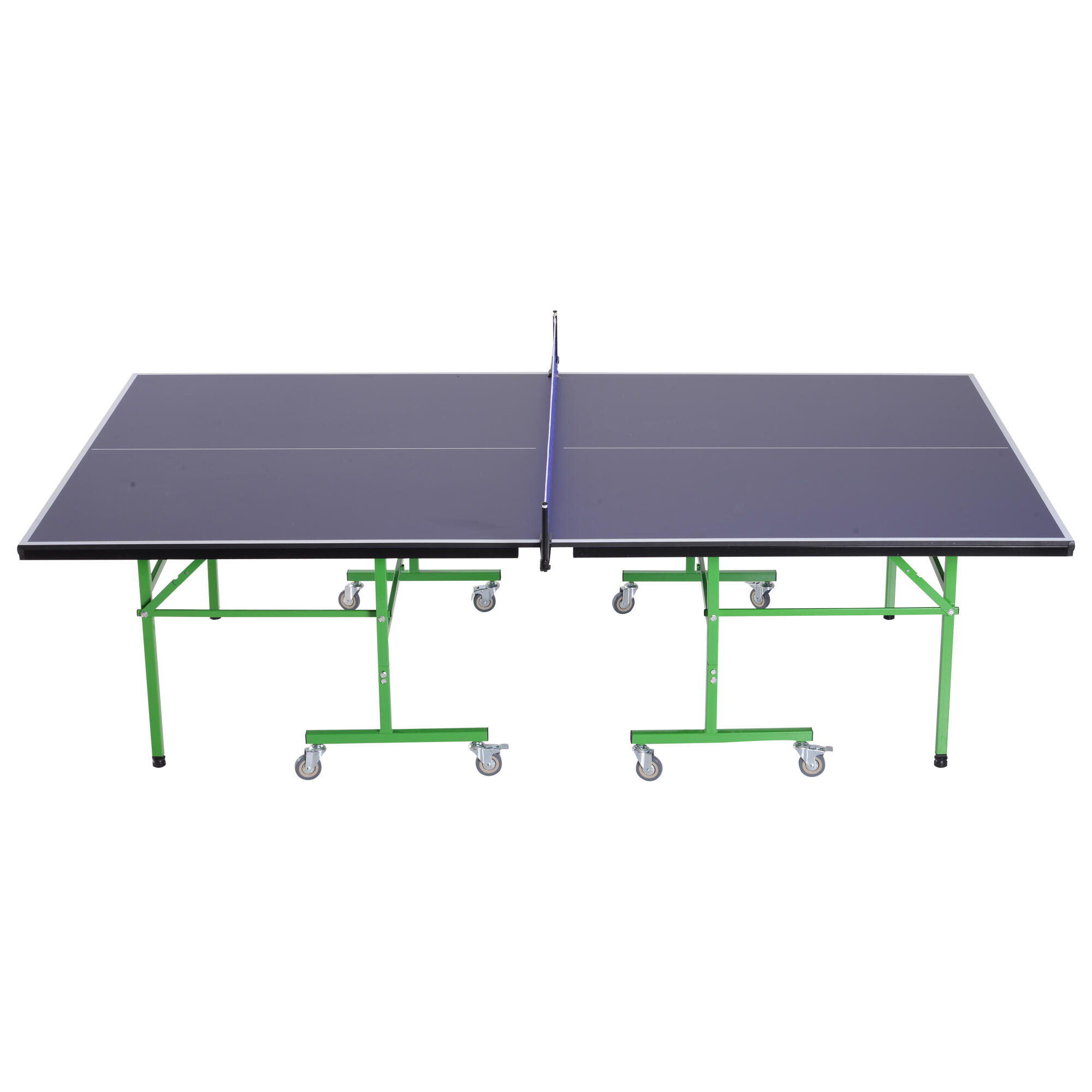 HOMCOM HOMCOM Tavolo da Ping Pong Professionale con Ruote, 152.5x274x76cm