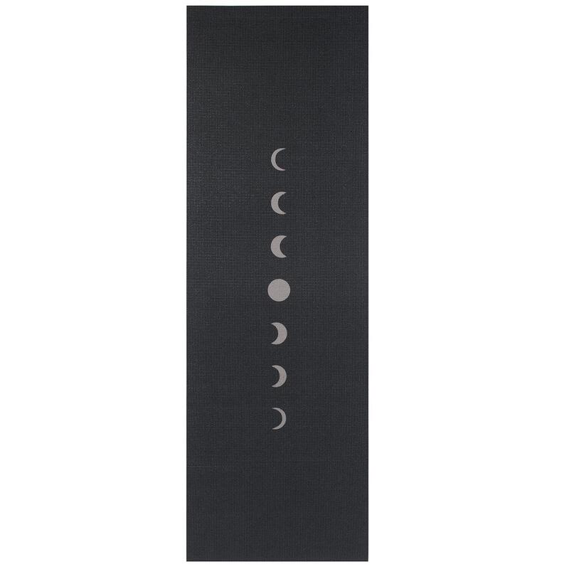 Lotus Yogamat sticky extra dik moon zwart