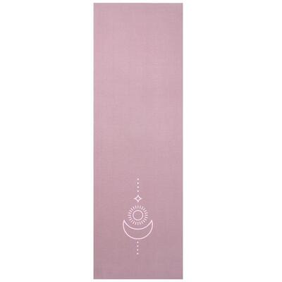 Lotus yogamat sticky extra dik balance lavendelpaars