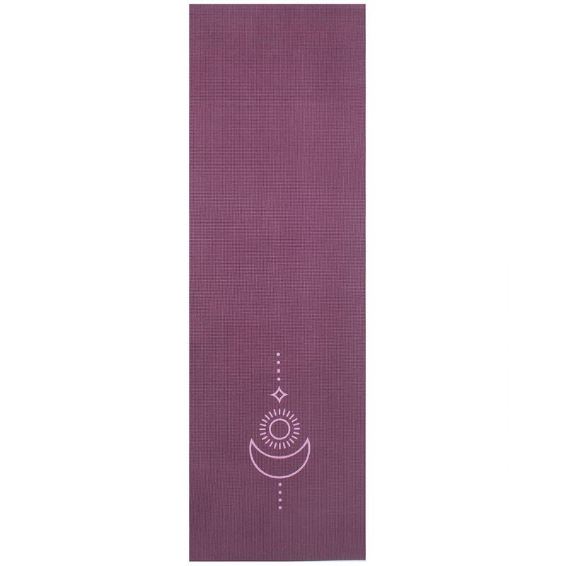 Lotus Yogamat sticky extra dik balance donkerpaars
