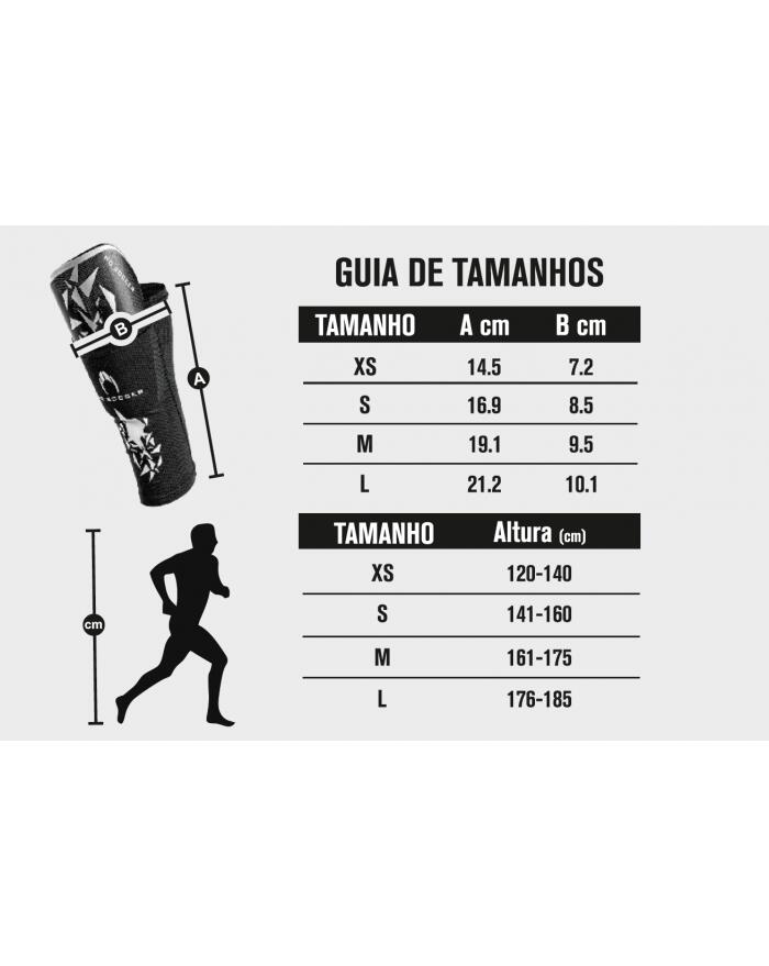 Gomitiera da calcio Ho Soccer Rebel lime bambino 4/6