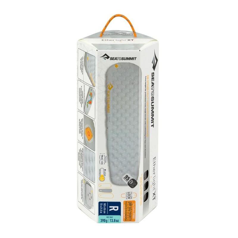 Ether Light Xt Opblaasbare Slaapmat (Kleur - Light grey, Maat - Large)