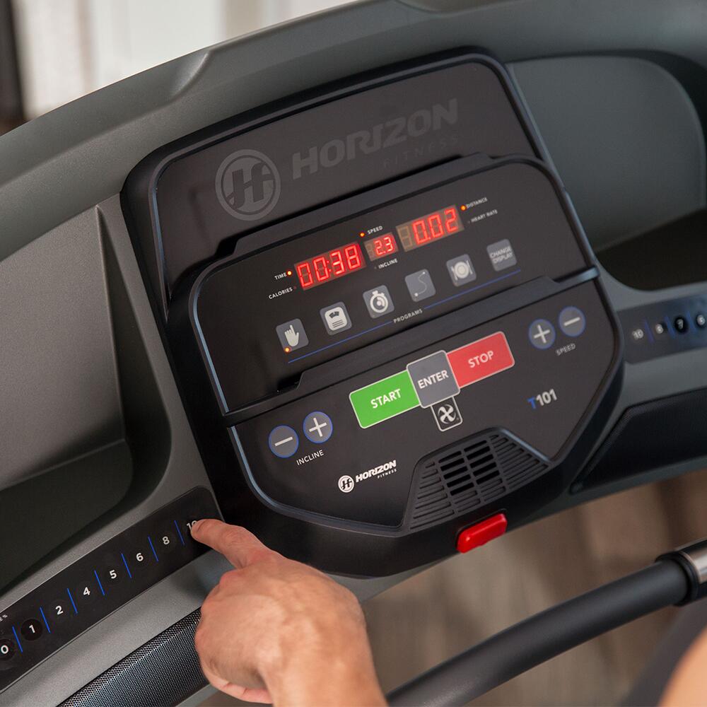 Tapis Roulant T101 Horizon – Performances élevées et design intelligent pour l’e 5/7