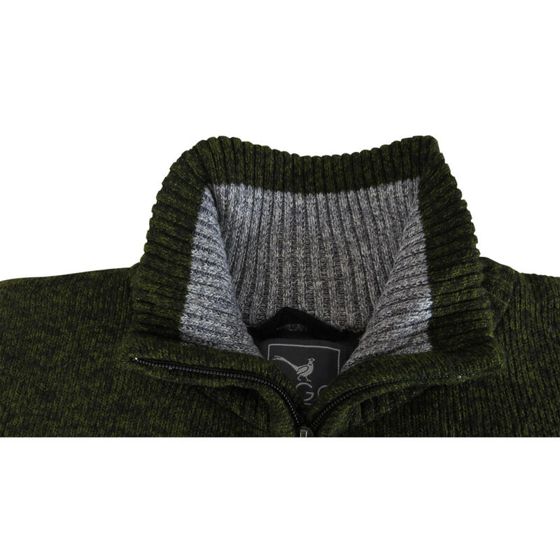 MGO Pine Cardigan - Cardigan in caldo pile - Uomo