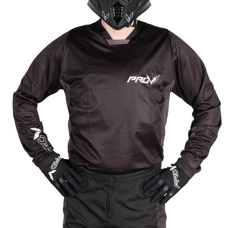 Maillot cross HOLESHOT GREY MOTOBLOUZ 2/7